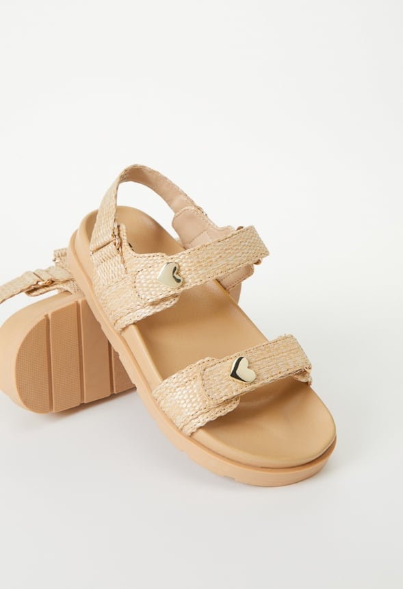 Raffia Adventure Sandal Tan