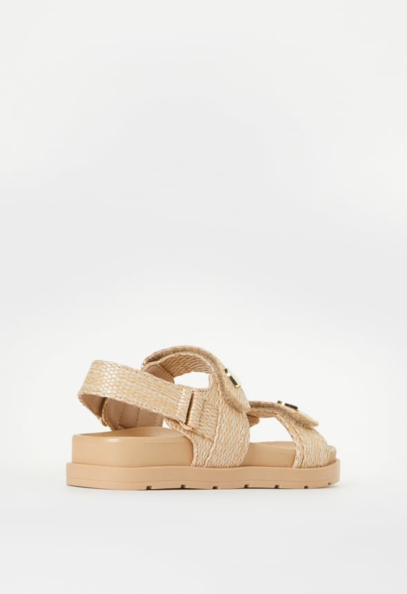 Raffia Adventure Sandal Tan