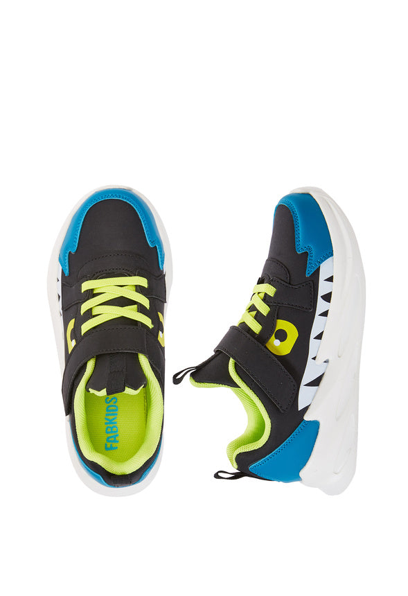 Monster Eye Athletic Sneaker Blue