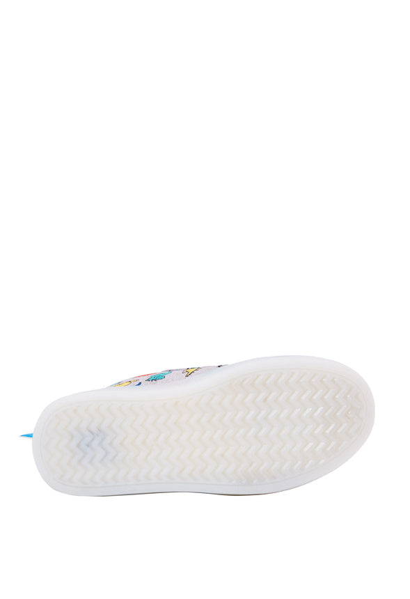 3D Dino Light Up High Top Sneaker Grey