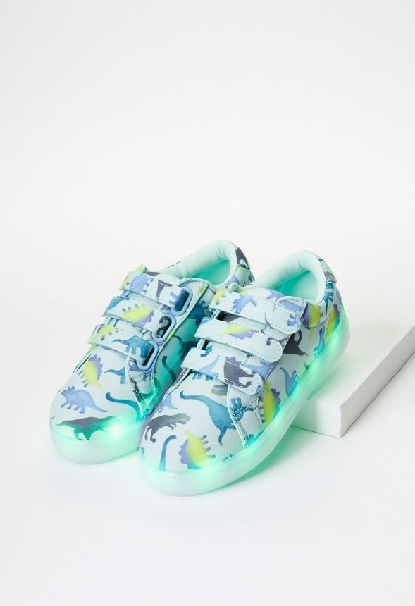 Printed Dino Light Up Green