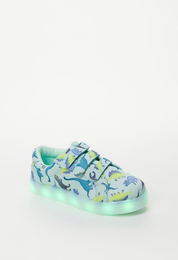Printed Dino Light Up Green