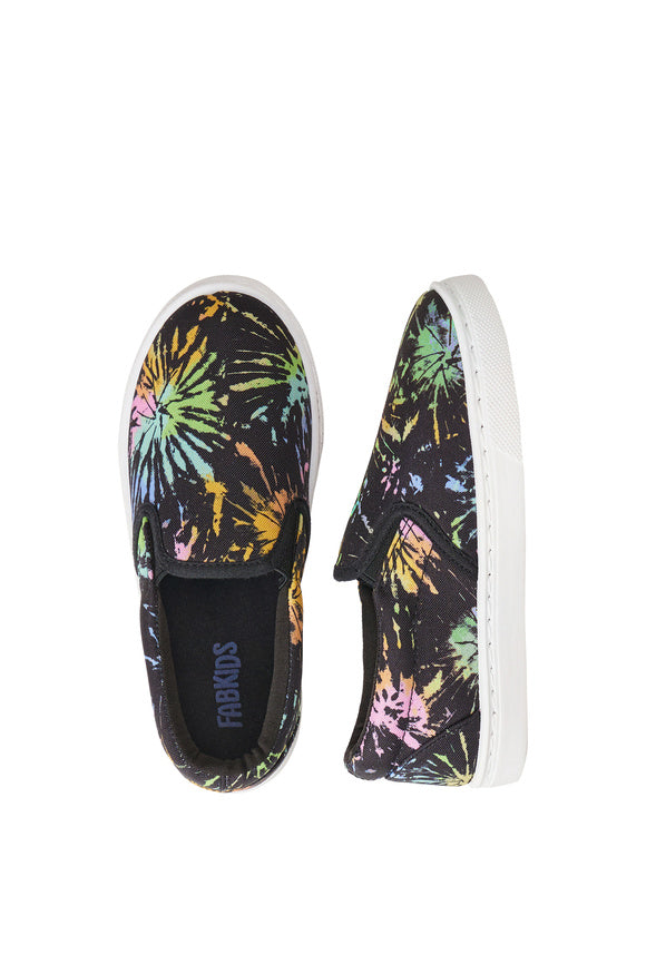 Tie Dye Slip On Sneaker Multi