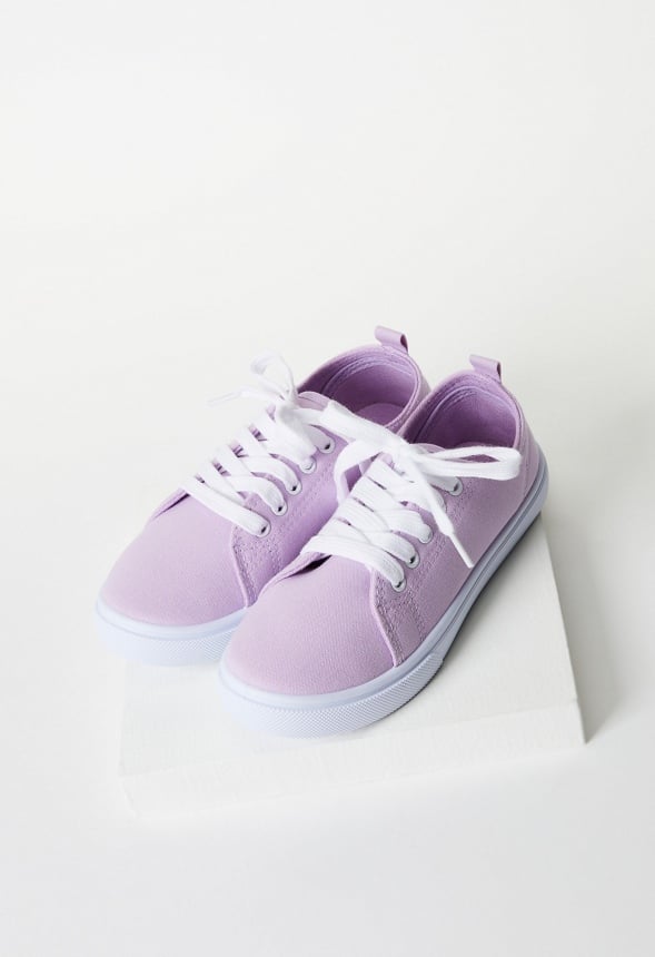 Lace Up Sneaker Purple