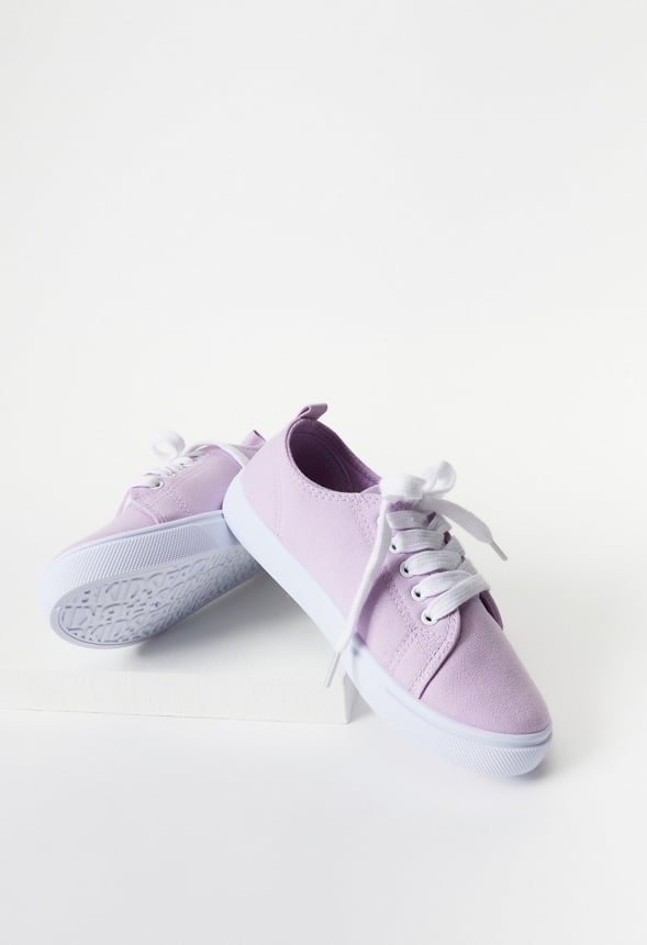 Lace Up Sneaker Purple