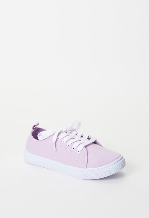Lace Up Sneaker Purple