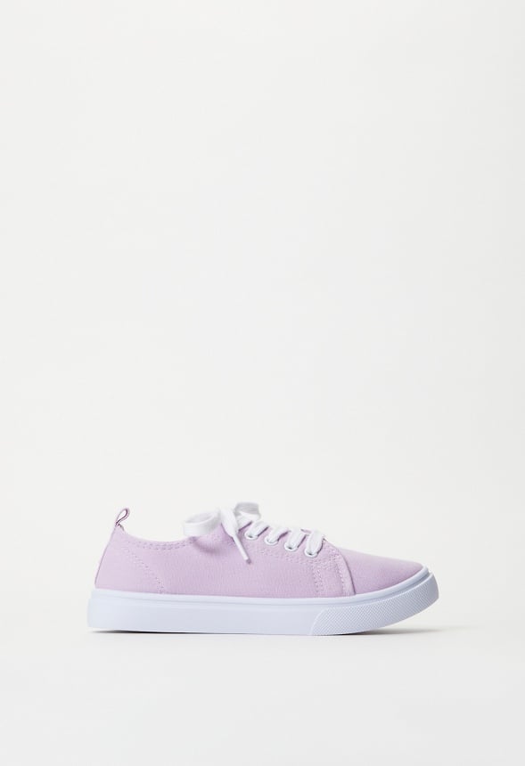 Lace Up Sneaker Purple