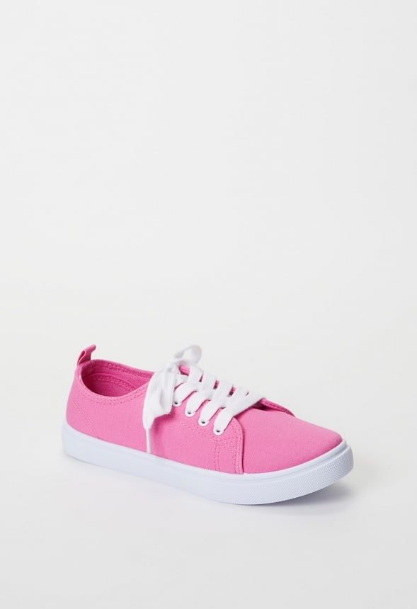 Lace Up Sneaker Pink