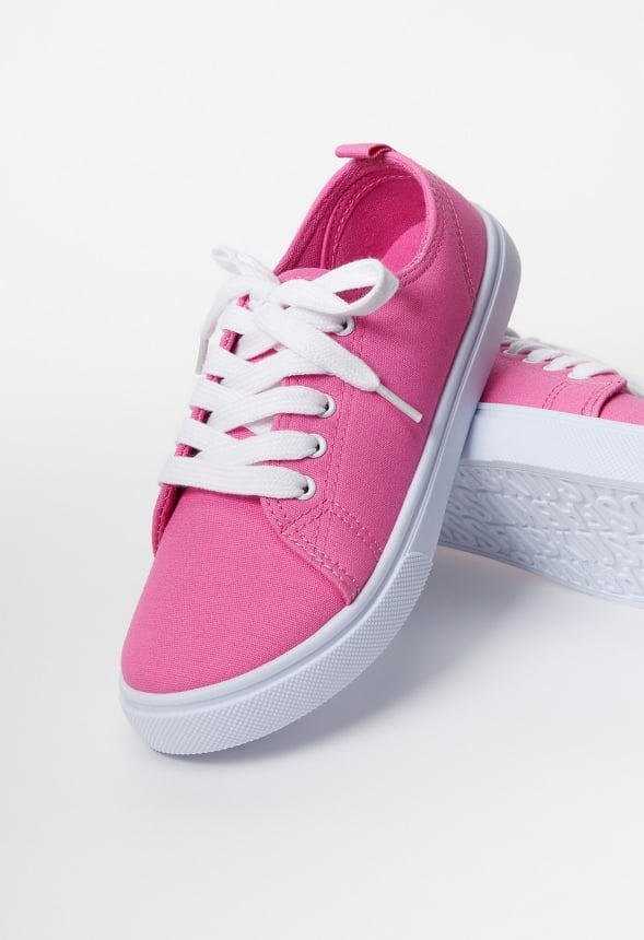Lace Up Sneaker Pink