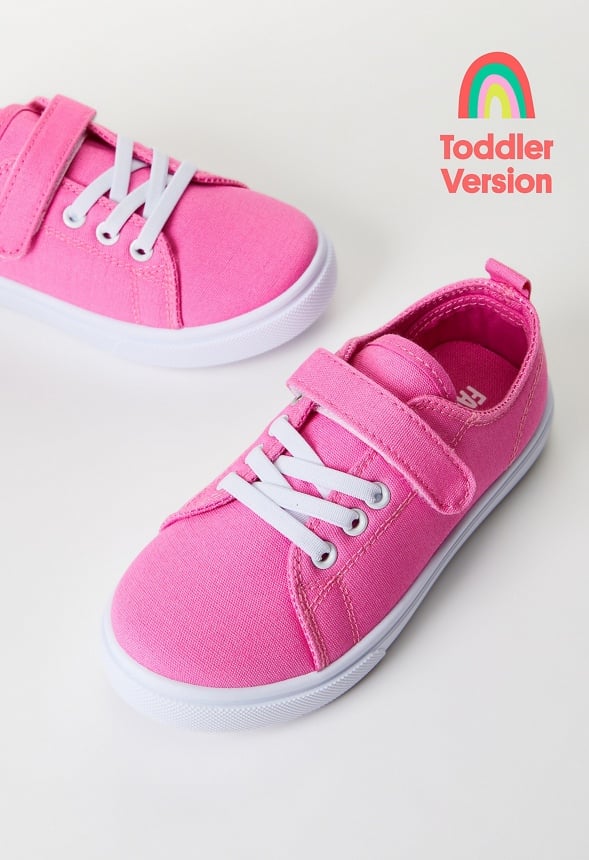 Lace Up Sneaker Pink