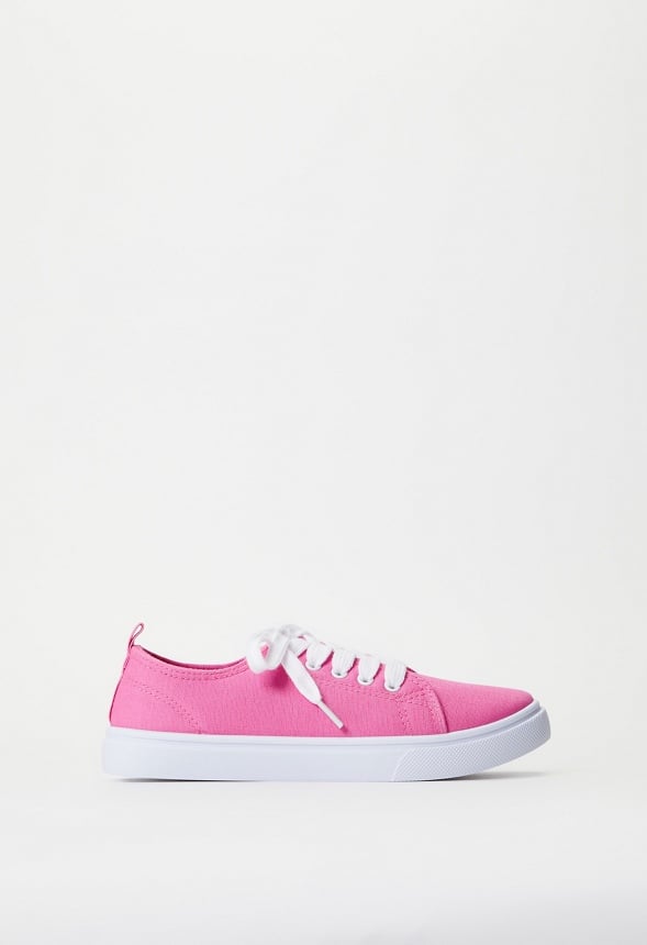 Lace Up Sneaker Pink