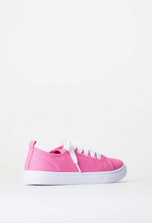 Lace Up Sneaker Pink