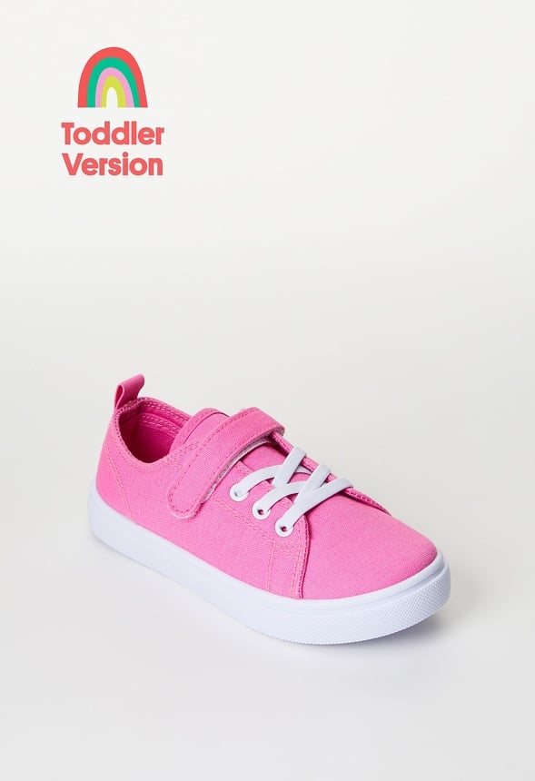 Lace Up Sneaker Pink