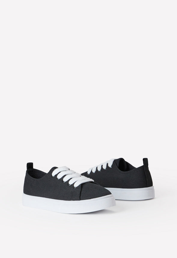 Lace Up Sneaker Classic Black