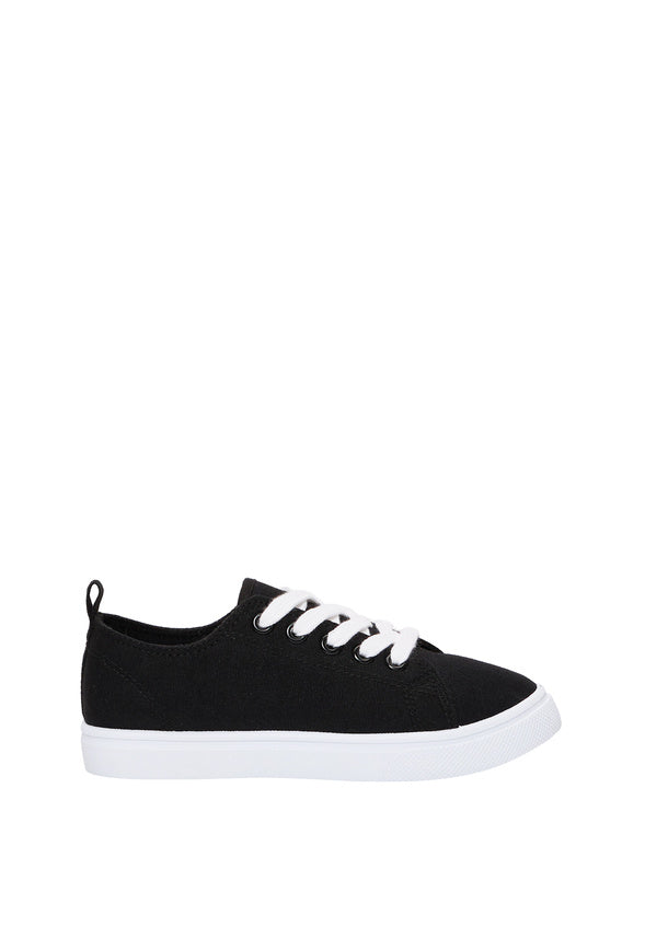 Lace Up Sneaker Classic Black