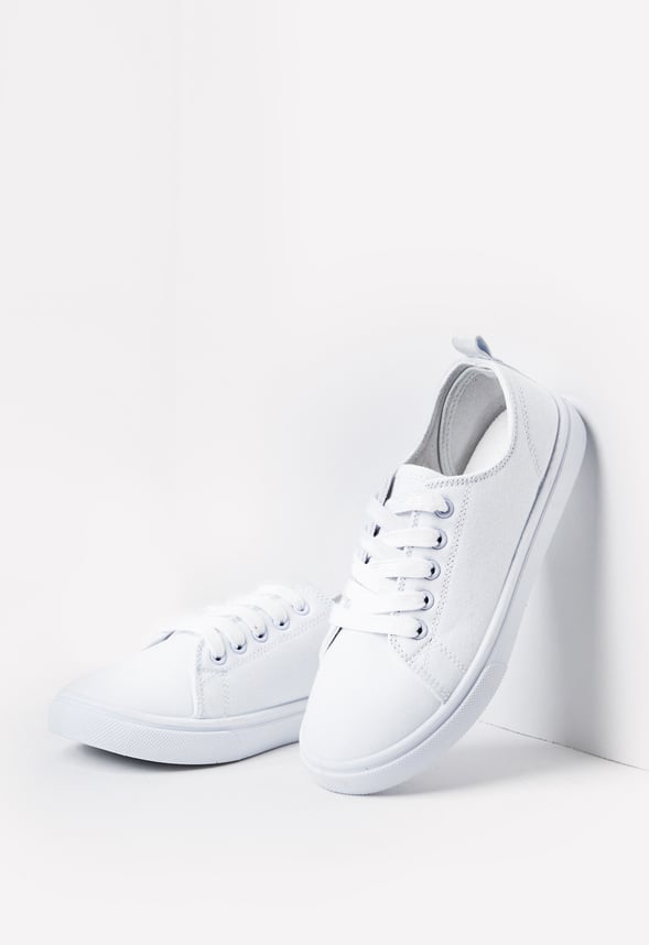 Lace Up Sneaker White