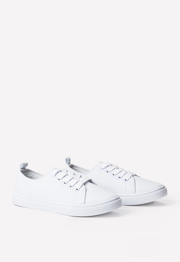 Lace Up Sneaker White