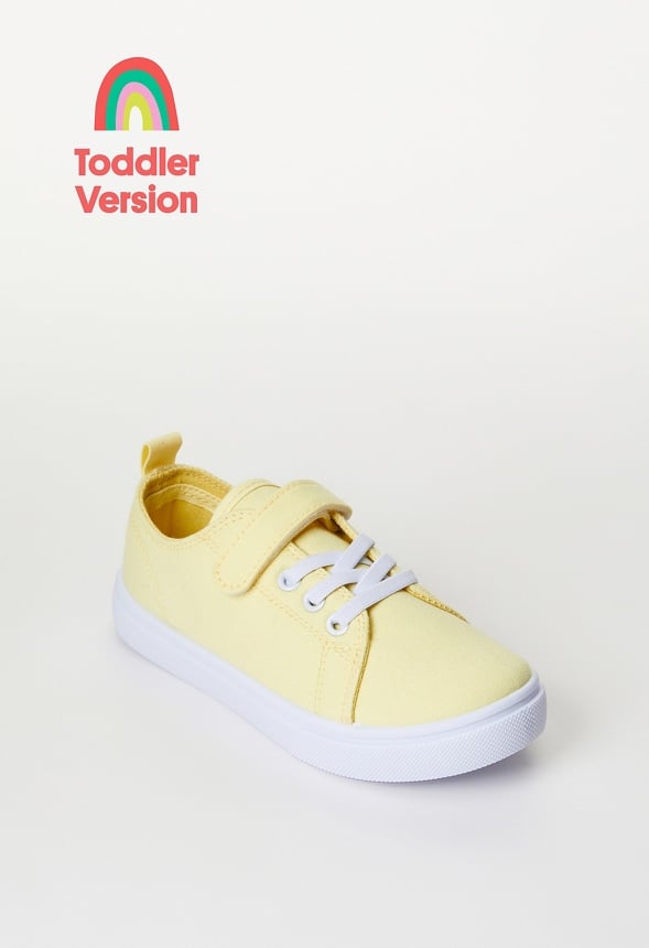 Lace Up Sneaker Yellow