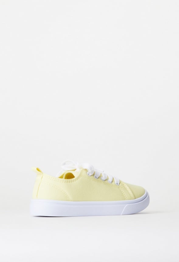 Lace Up Sneaker Yellow