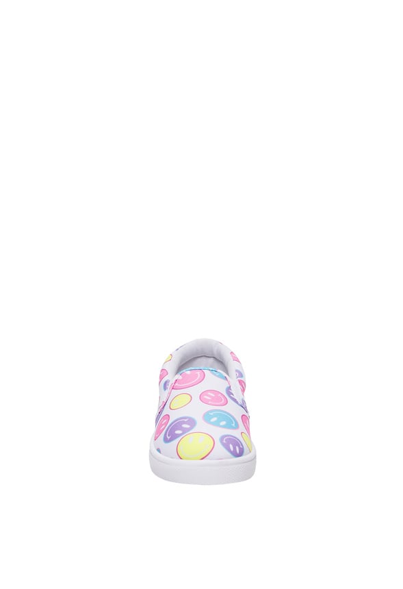 Smiley Face Slip On Sneaker Multi