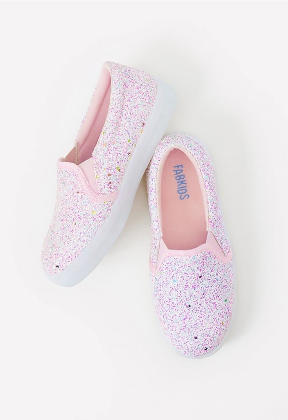 Glitter Light Up Slip On Sneaker Multi