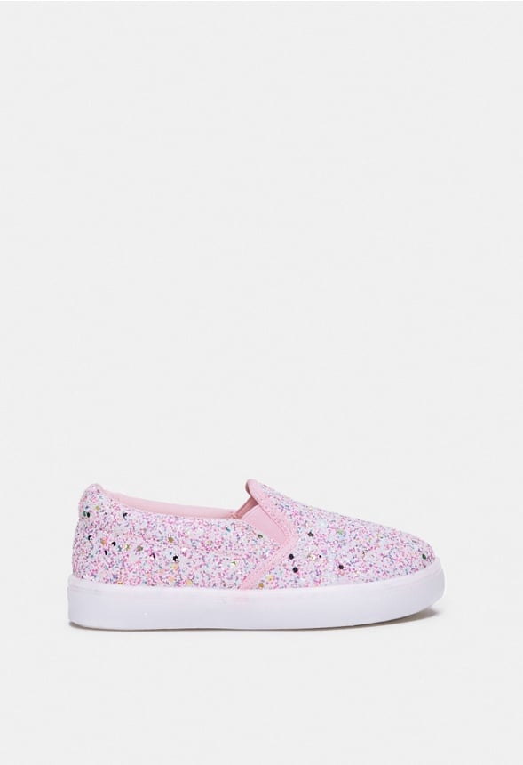 Glitter Light Up Slip On Sneaker Multi