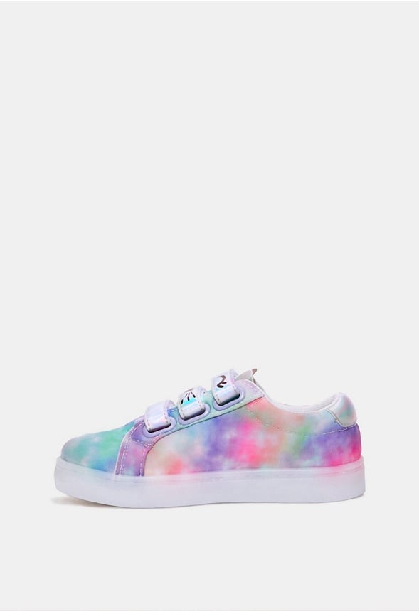 Tie Dye Light Up Cat Sneaker Multi
