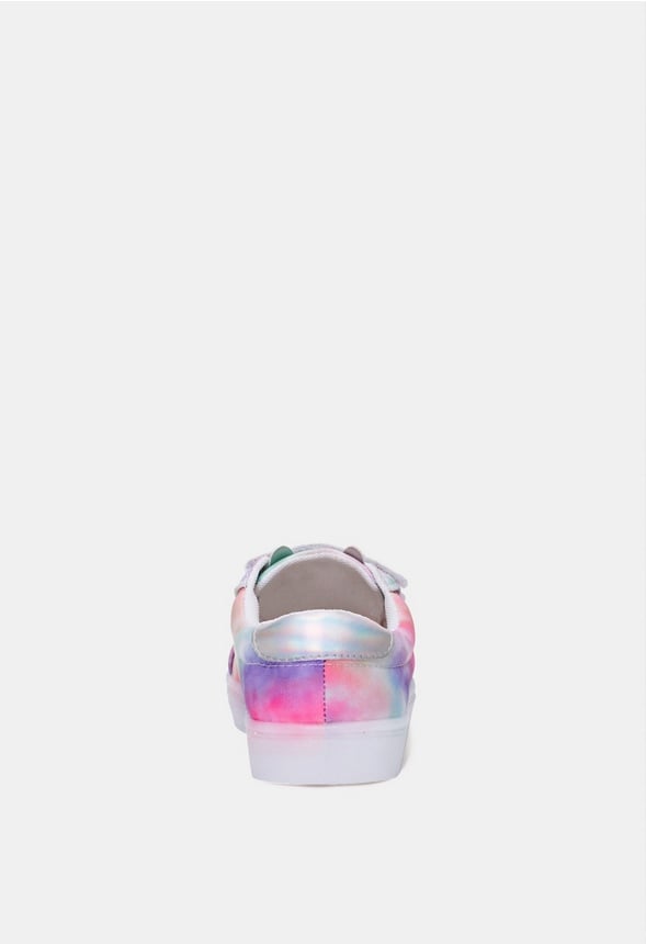 Tie Dye Light Up Cat Sneaker Multi