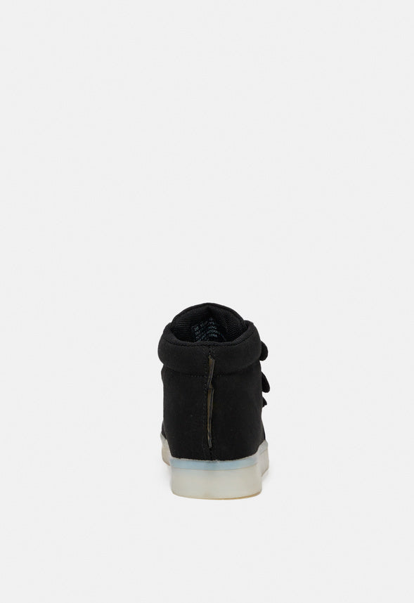 Light Up Dino High Top Sneaker Black