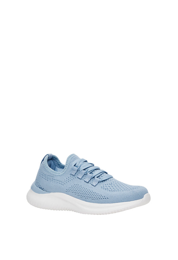 Slip On Active Knit Sneaker Light Blue