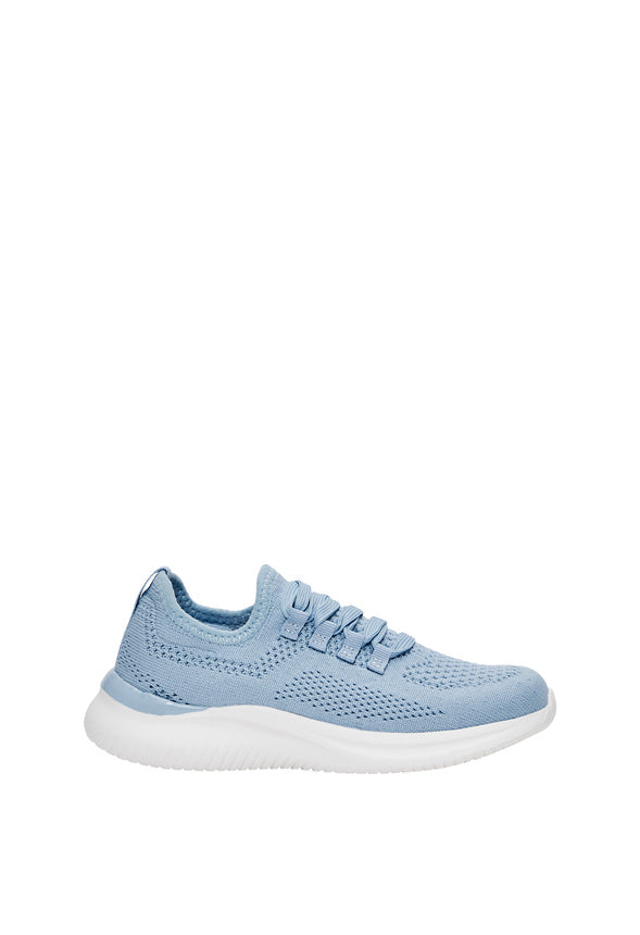 Slip On Active Knit Sneaker Light Blue