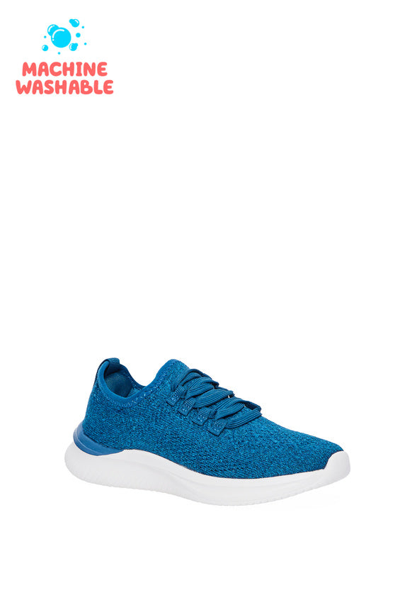 Slip On Active Knit Sneaker Blue