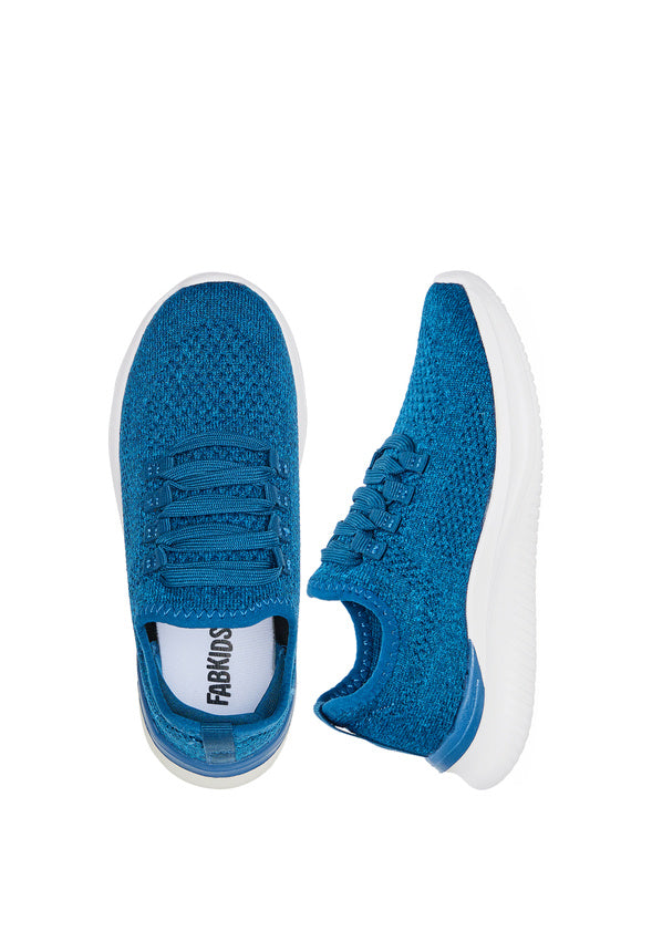 Slip On Active Knit Sneaker Blue