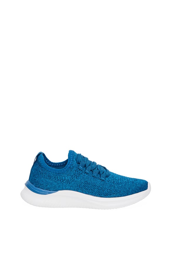 Slip On Active Knit Sneaker Blue