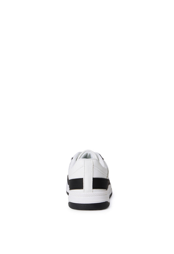 Pieced Colorblock Sneaker Black