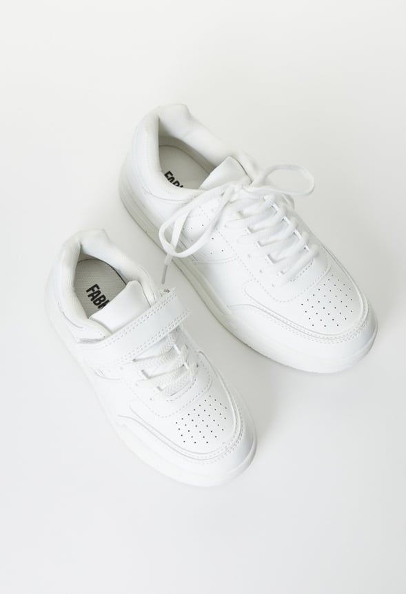 Pieced Colorblock Sneaker White