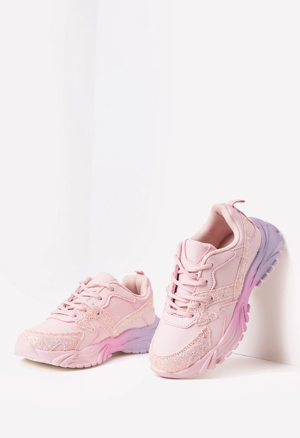 Ombre Sole Athletic Sneaker Pink