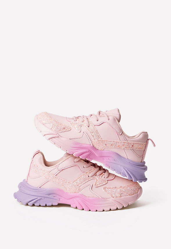 Ombre Sole Athletic Sneaker Pink