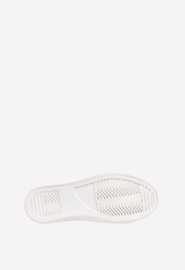 Glitter Star Sneaker White