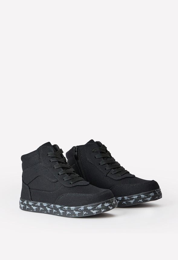 Dino Sole High Top Sneaker Black
