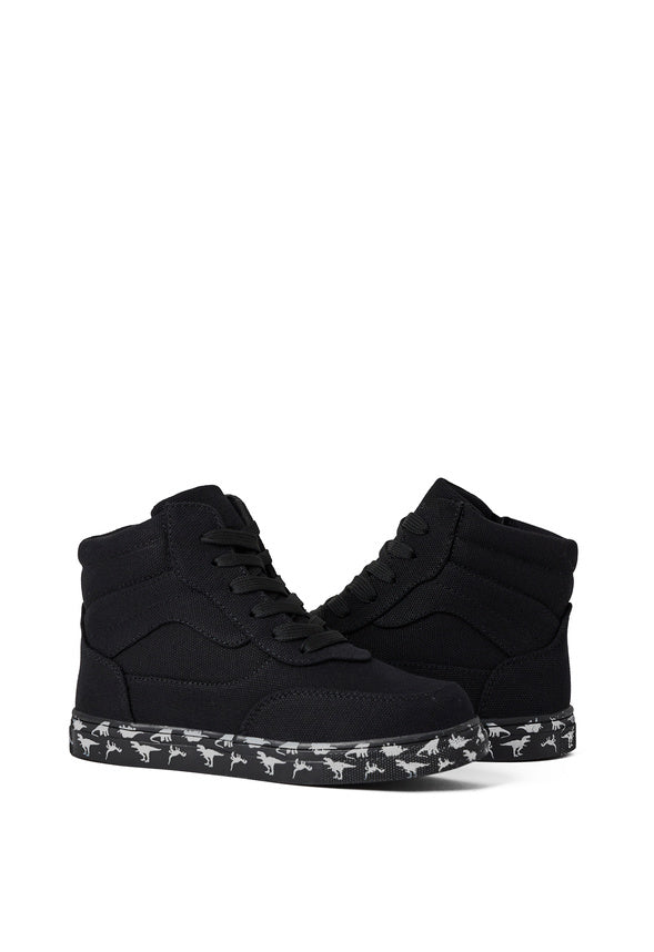 Dino Sole High Top Sneaker Black
