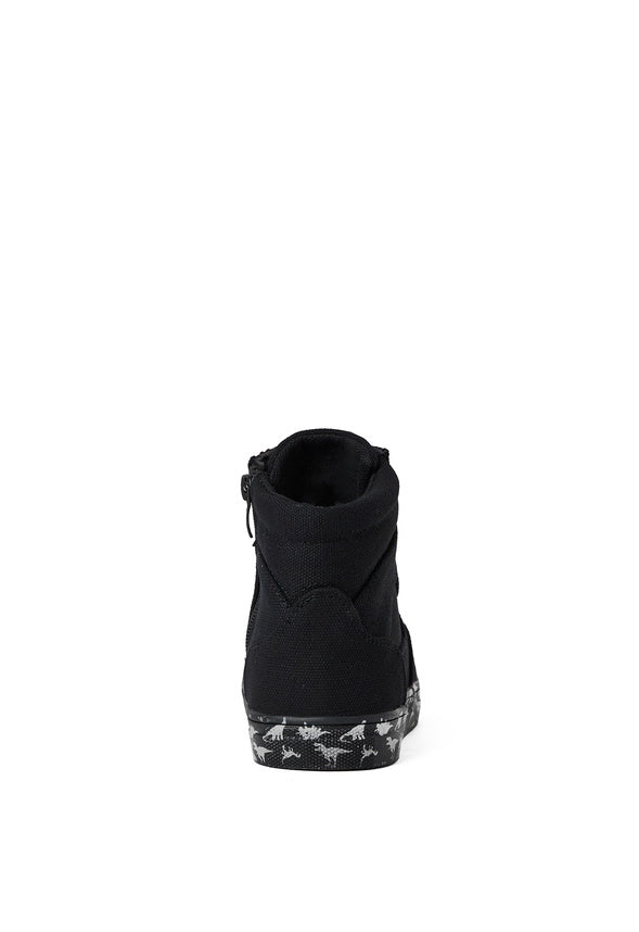 Dino Sole High Top Sneaker Black