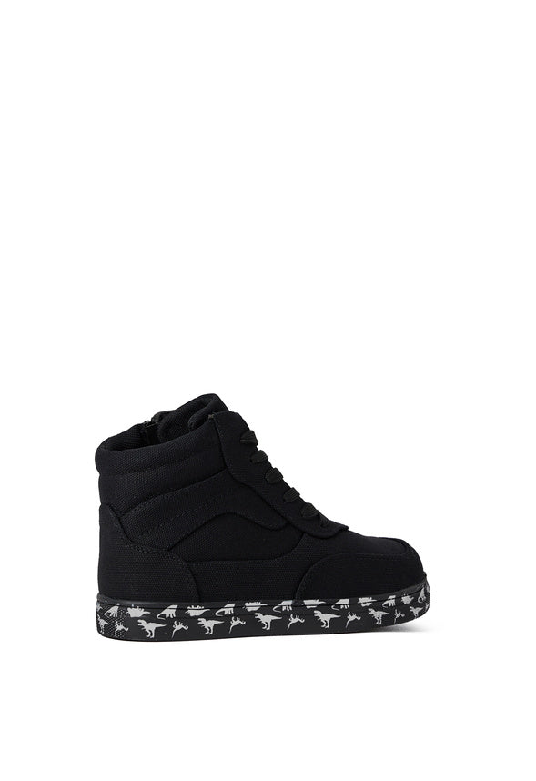 Dino Sole High Top Sneaker Black
