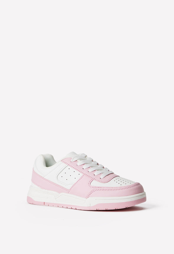 Pieced Colorblock Sneaker Pink