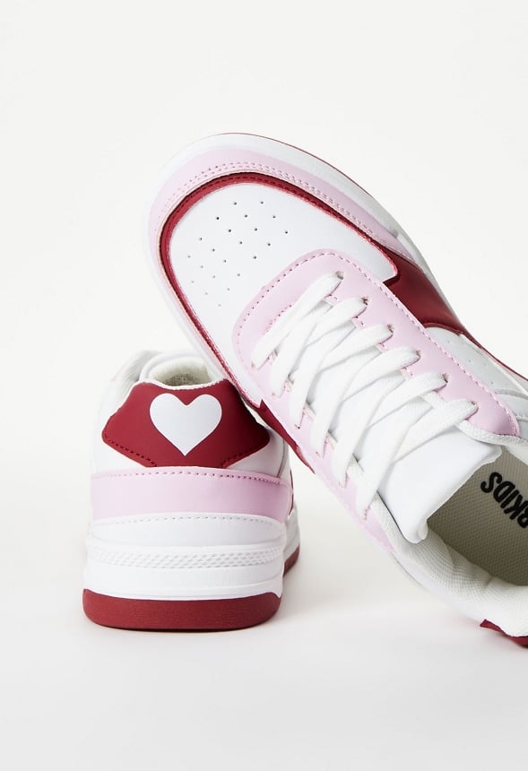 Colorblock Court Sneaker White