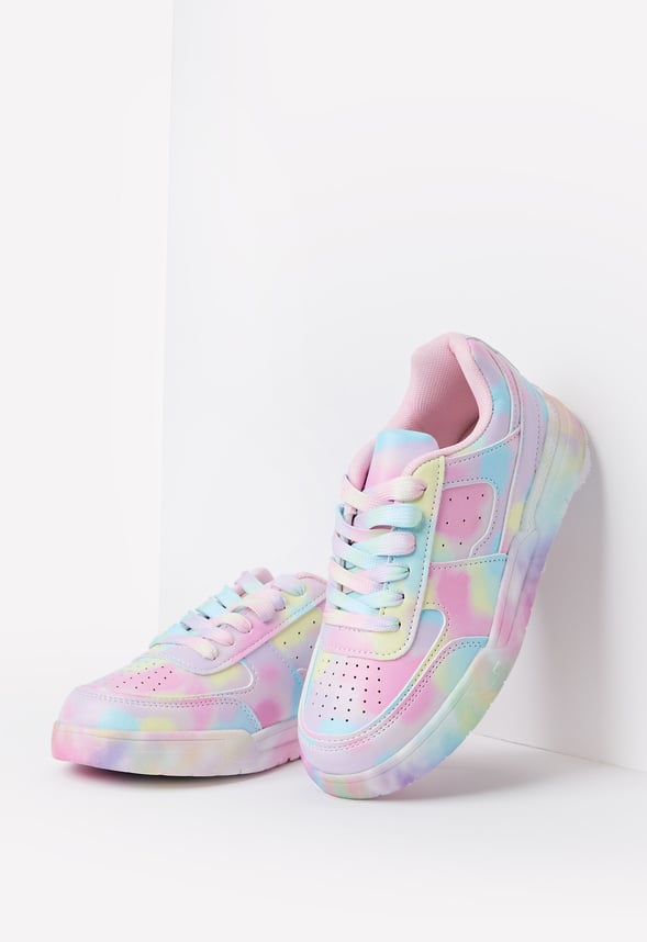 Pieced All Over Marble Sneaker Multi
