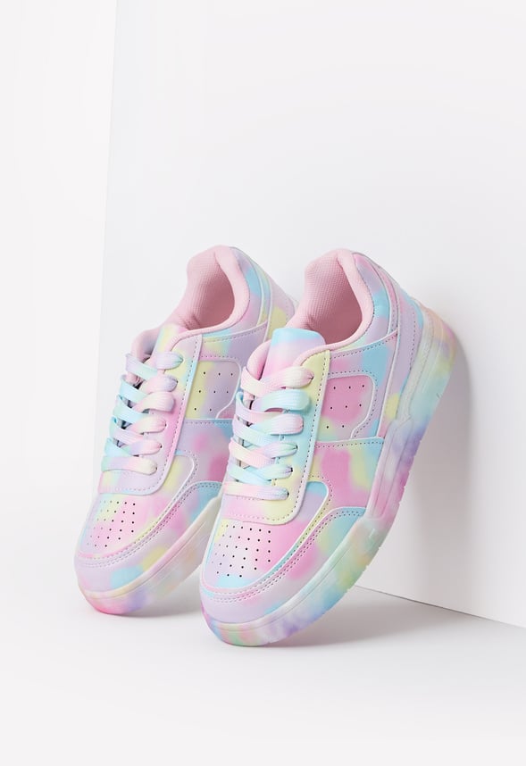 Pieced All Over Marble Sneaker Multi