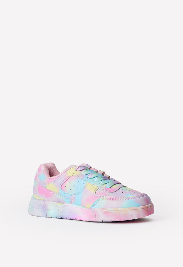 Pieced All Over Marble Sneaker Multi