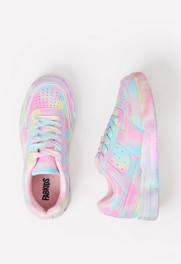 Pieced All Over Marble Sneaker Multi