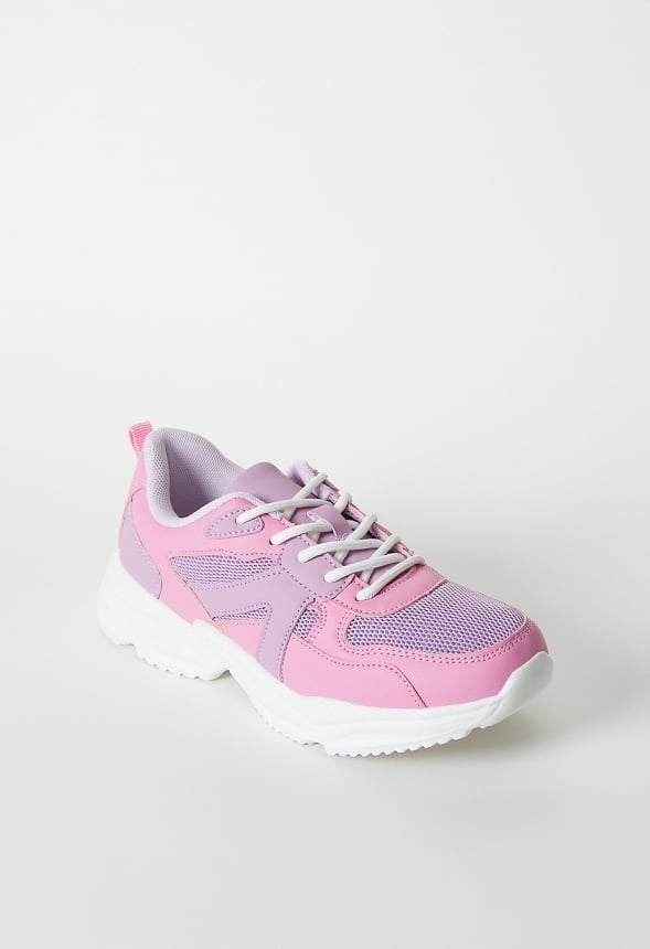 Chunky Colorblock Trainer Pink